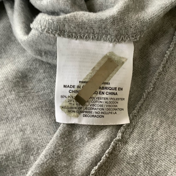 Nike Grey Hi Low Sweatshirt Sz S EUC - Picture 10 of 10